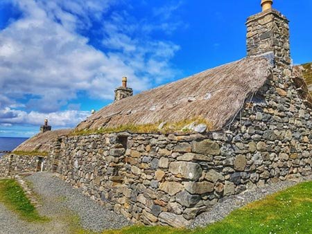 Old house on the Isle of Lewis